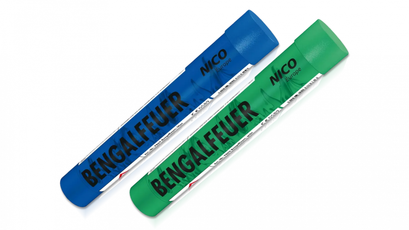 Rauch- und Bengalfeuer