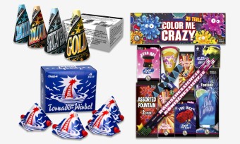 Leuchtfeuerwerk