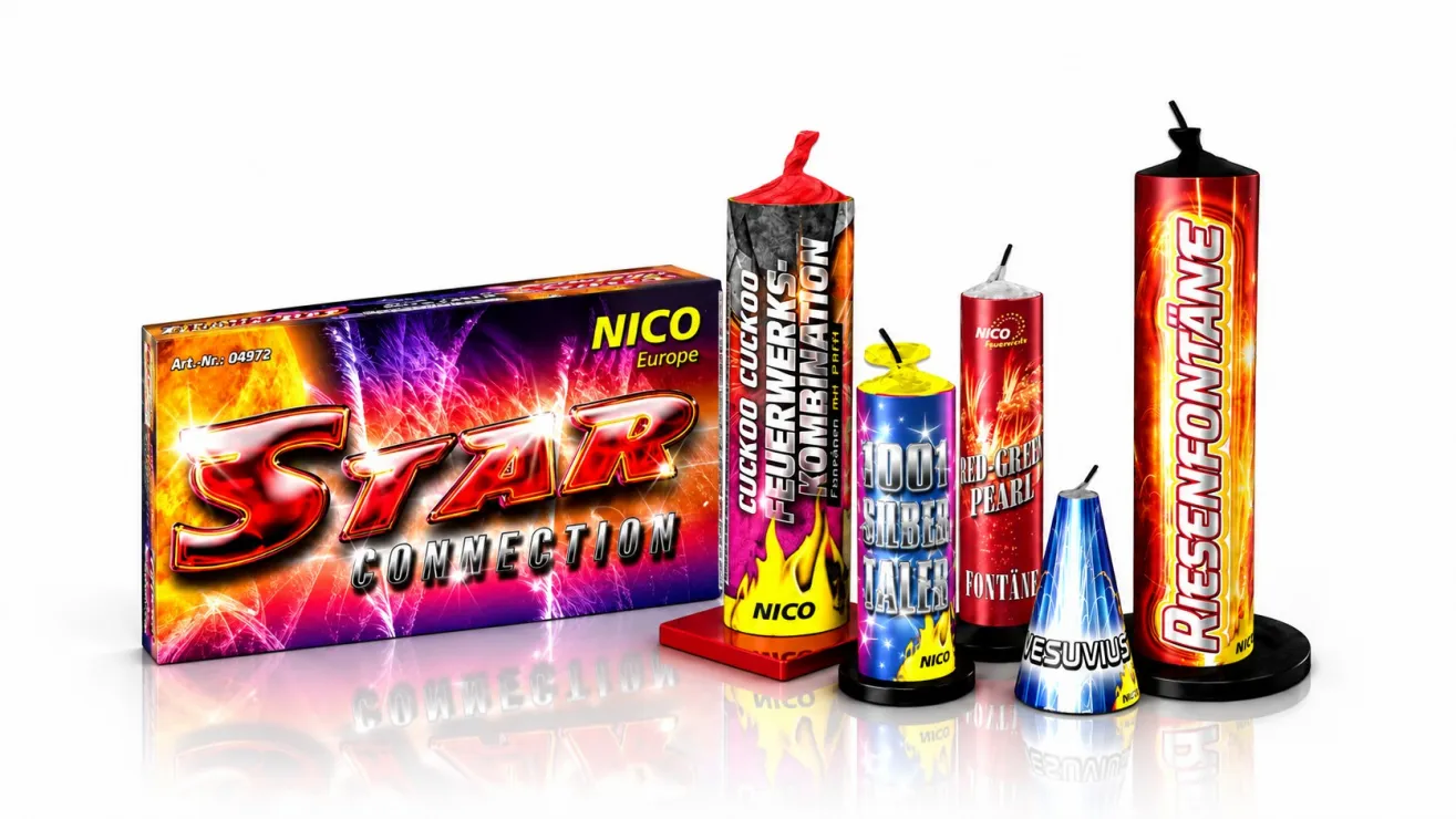 Leuchtfeuerwerk