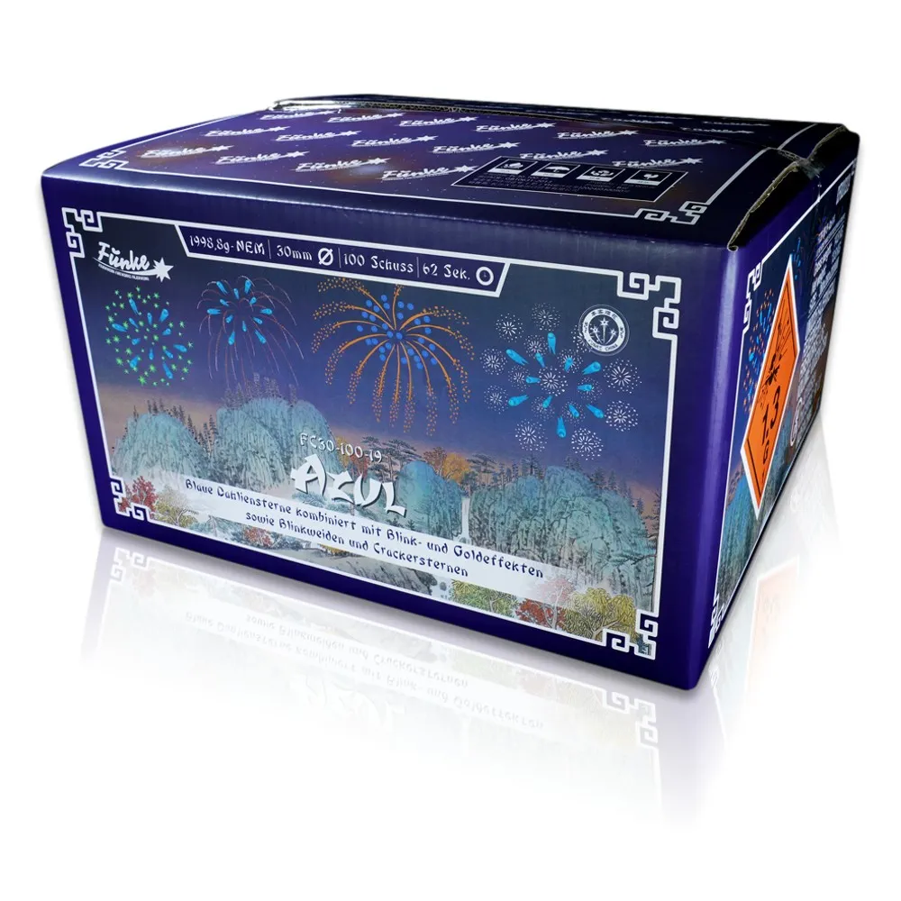 Azul, 100Sch.