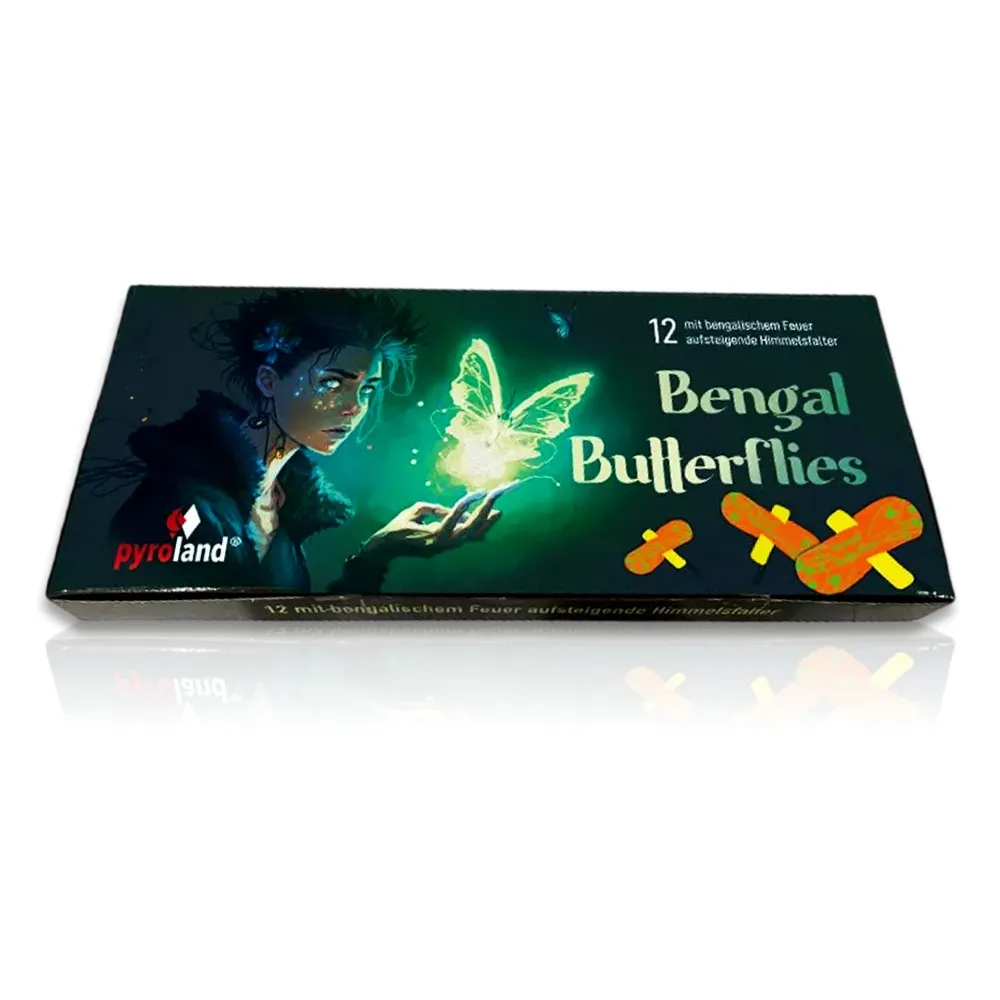 Bengal Butterflies 12Stk.
