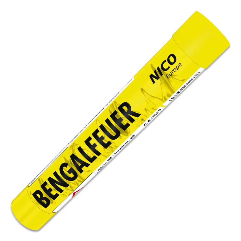 Bengalfeuer Gelb, 5Stk.