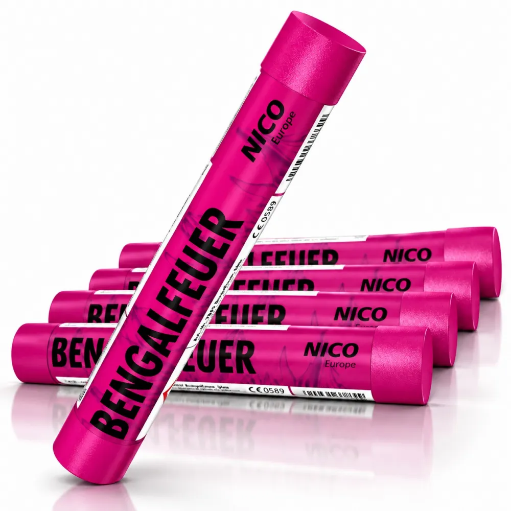 Bengalfeuer Pink 5Stk.