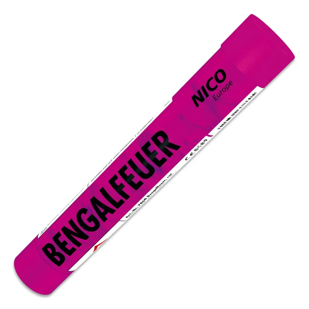 Bengalfeuer Pink, 5Stk.