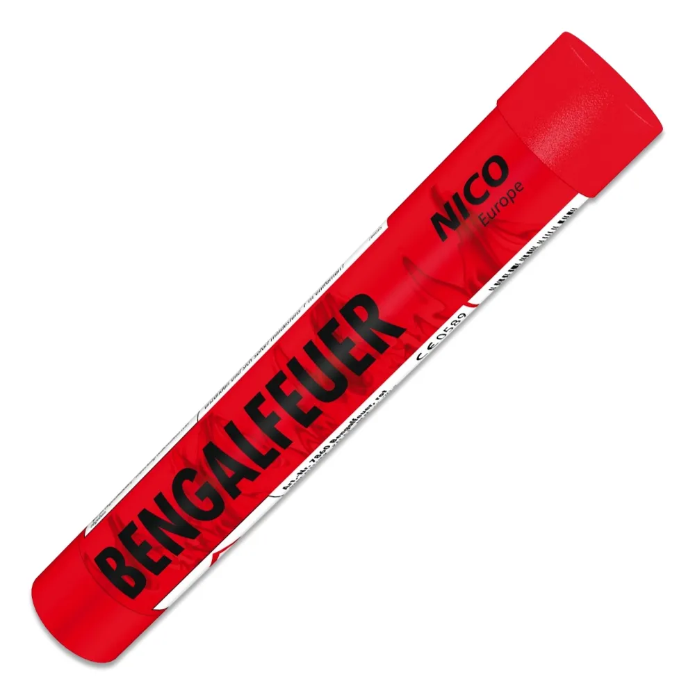 Bengalfeuer Rot, 5Stk.