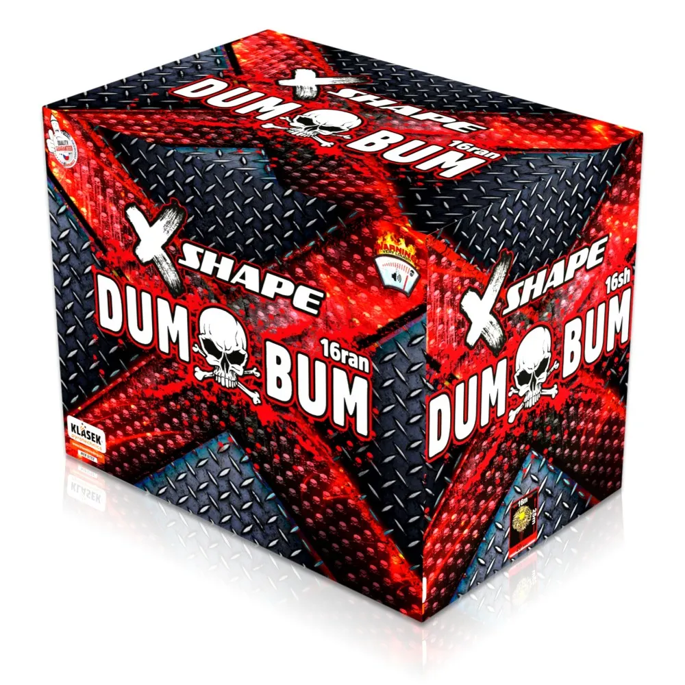 Dumbum X Shape, 16Sch.