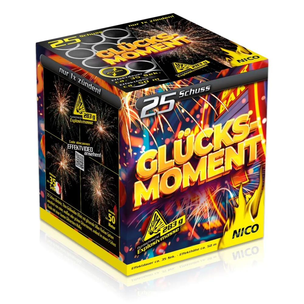 Glücksmoment 25-Schuss