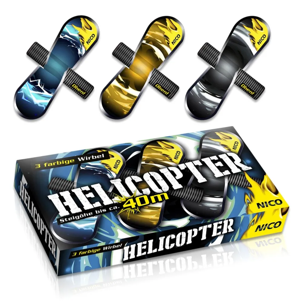 Helikopter 3Stk.