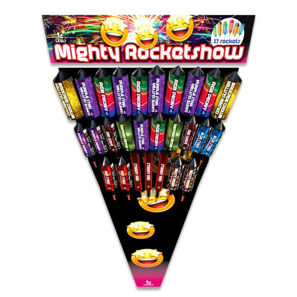 Mighty Rocketshow, 27Stk.