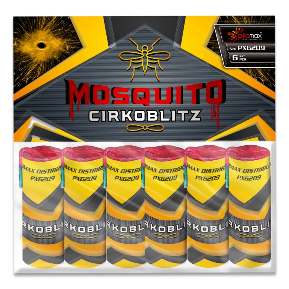 Mini Cirkoblitz Mosquito, 6Stk.