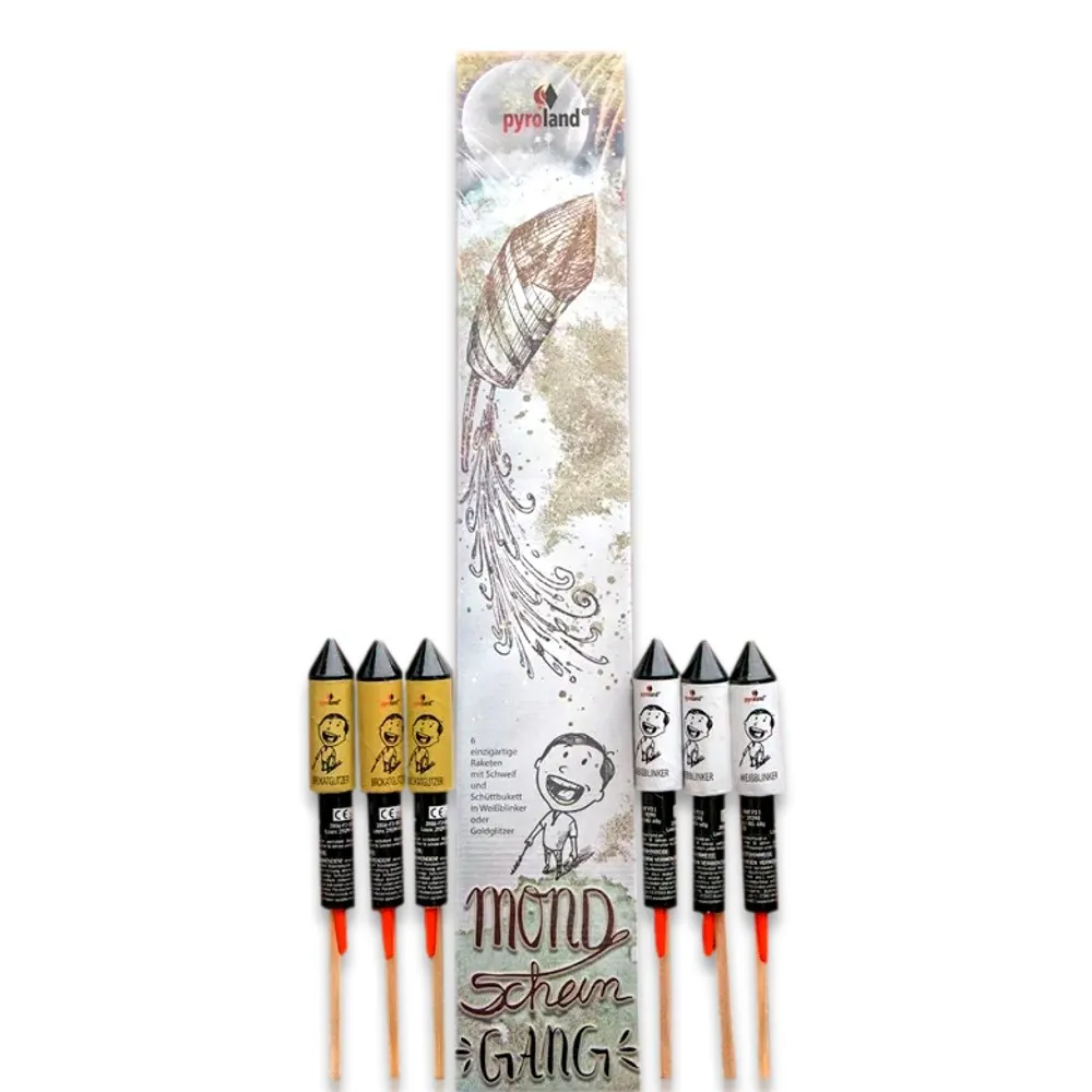 Mondschein-Gang, 6Stk.