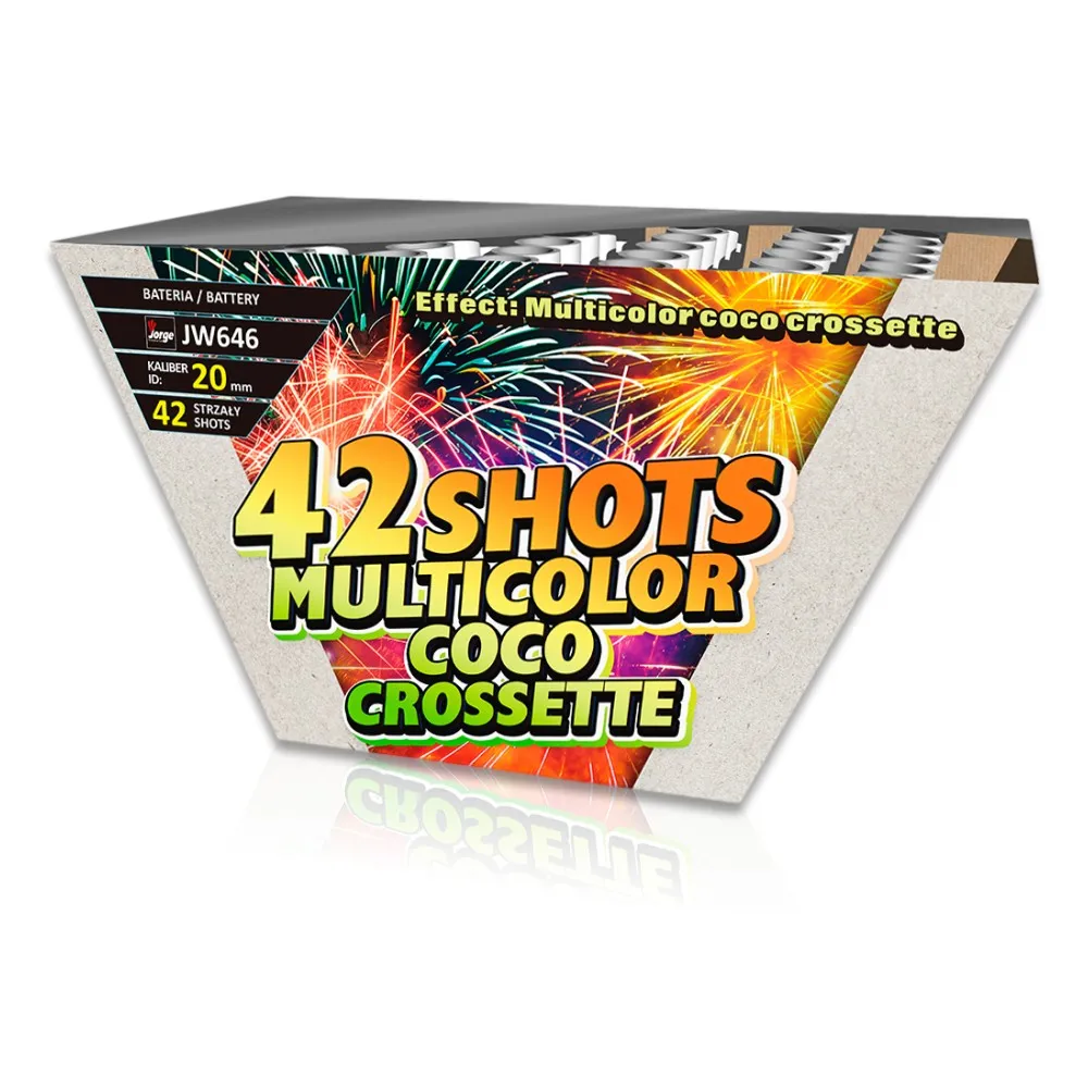 Multicolor Coco Crossette, 42Sch.