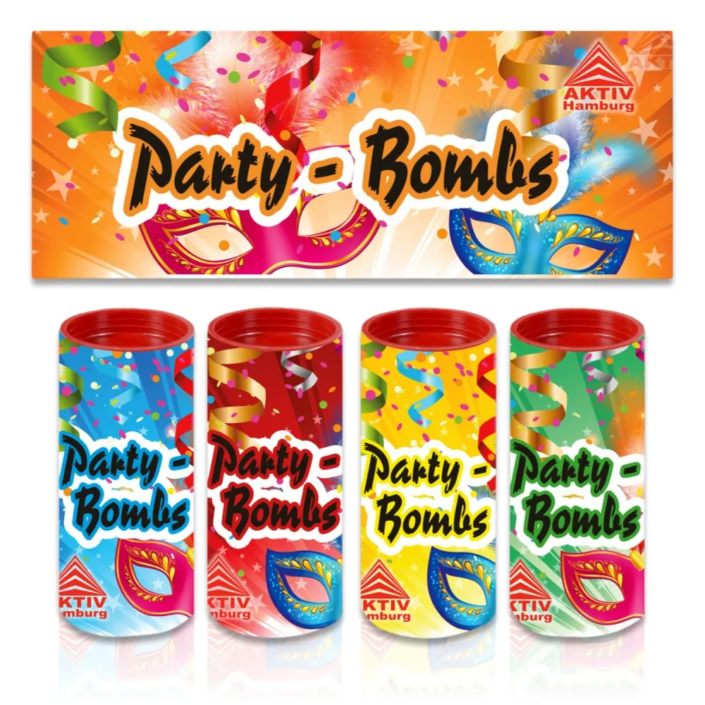 Party Bombs 4Stk.