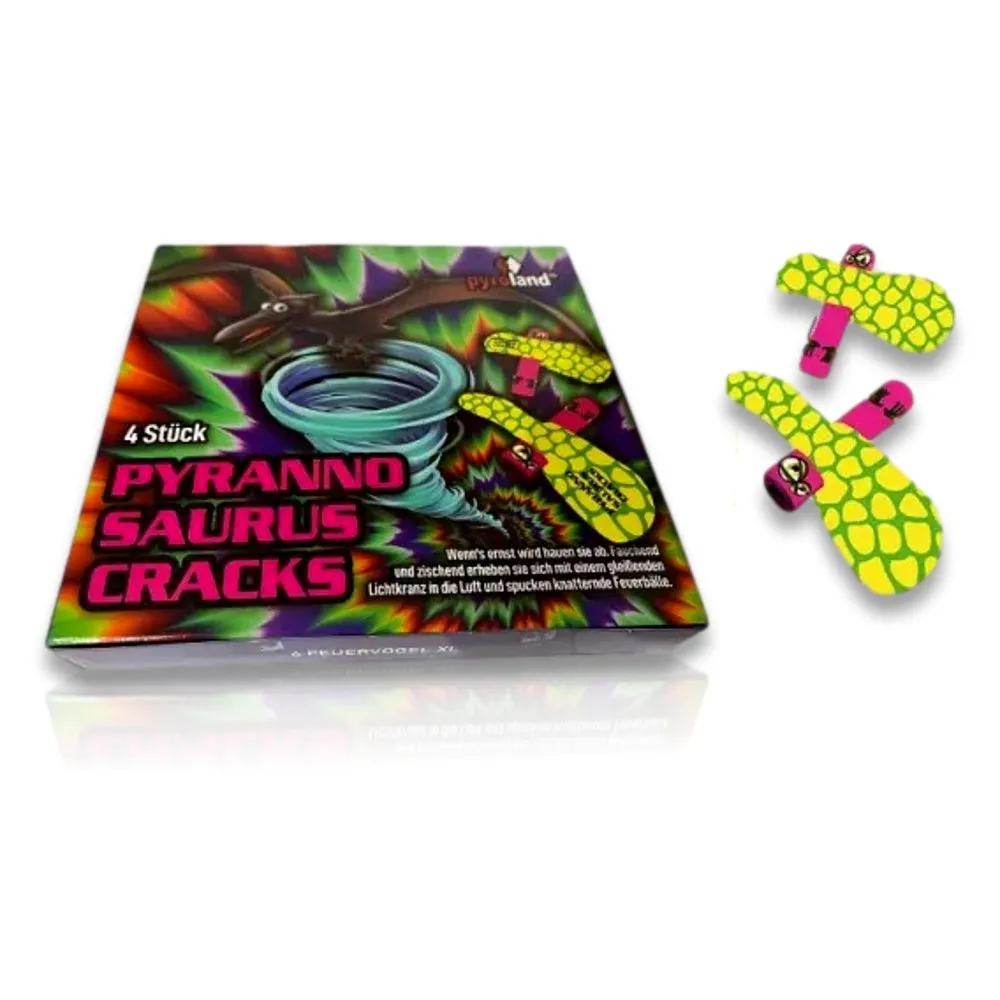 Pyranno Saurus Cracks, 4Stk.
