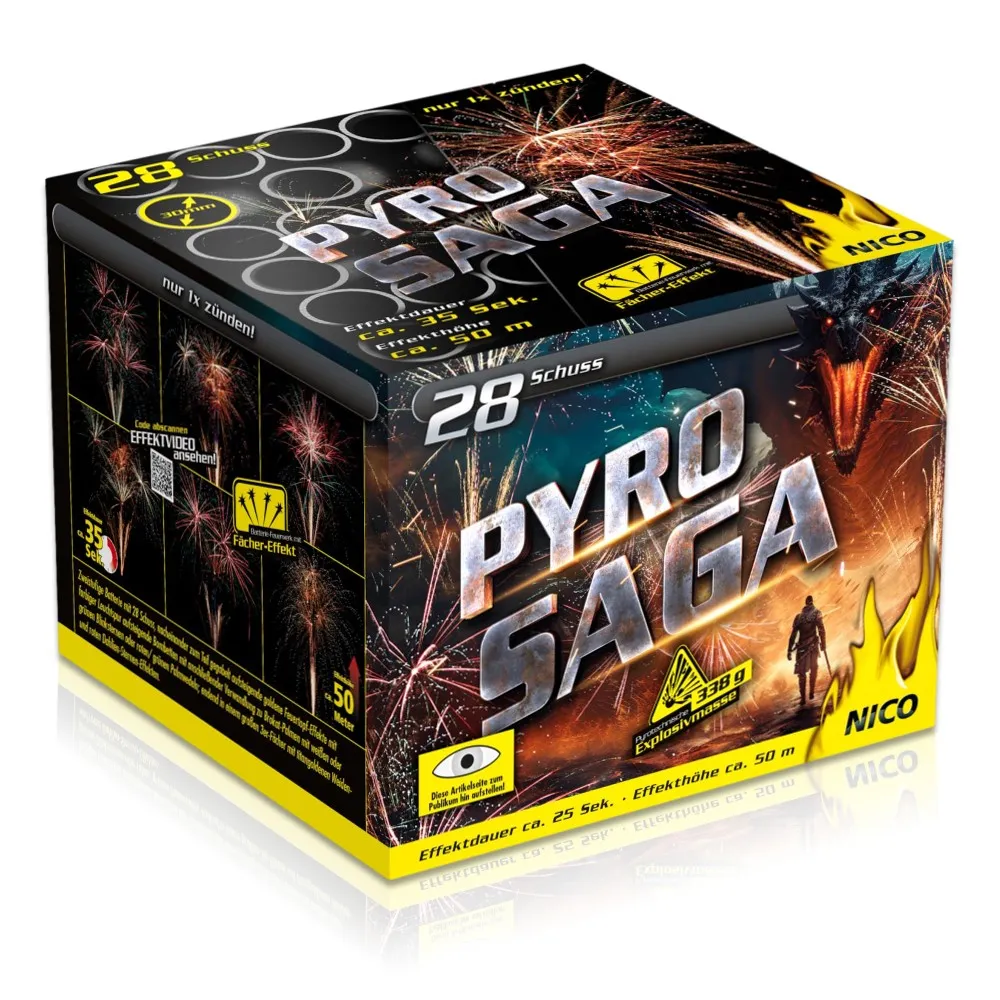 Pyro Saga 28-Schuss