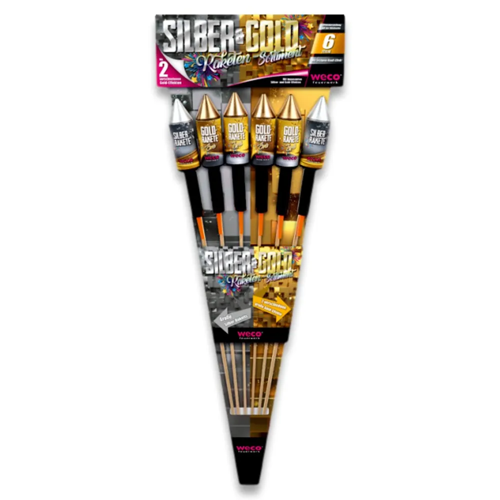 Silber & Gold, 6Stk.