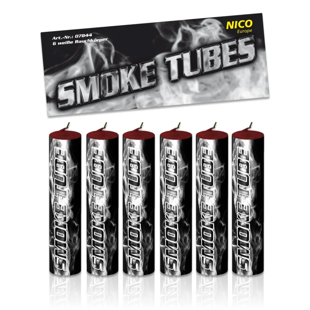 Smoke Tubes Weiß 6Stk.