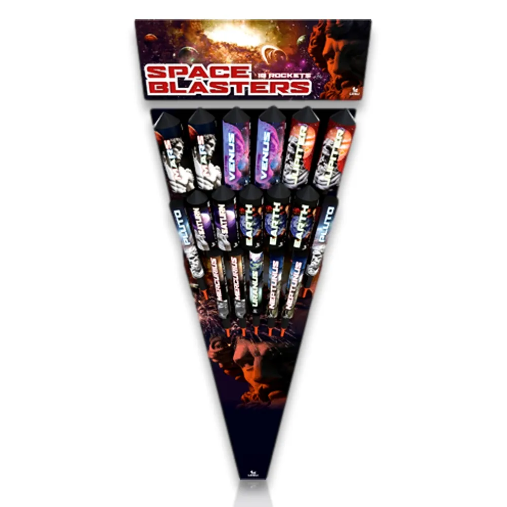 Space Blasters, 18Stk.