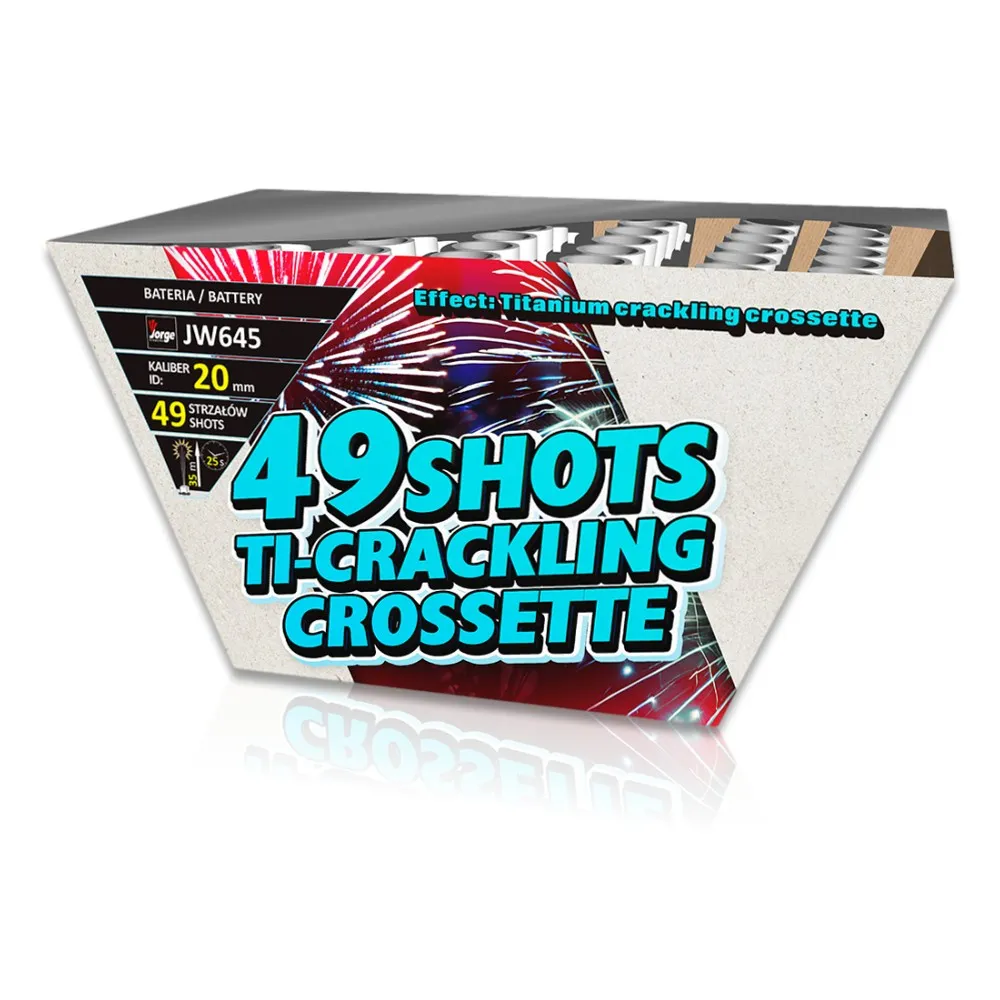 Ti-Crackling Crossette 49-Schuss