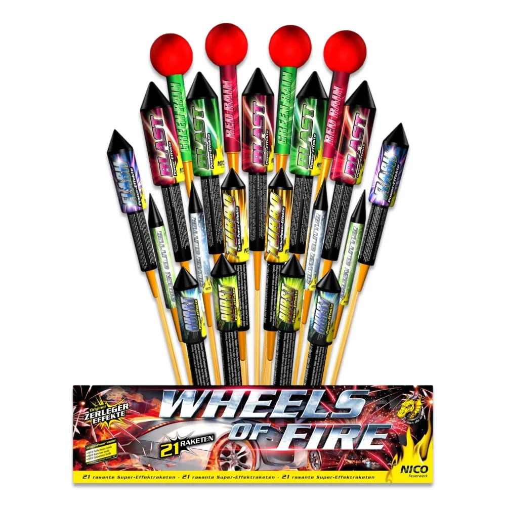 Wheels of Fire, 21Stk.