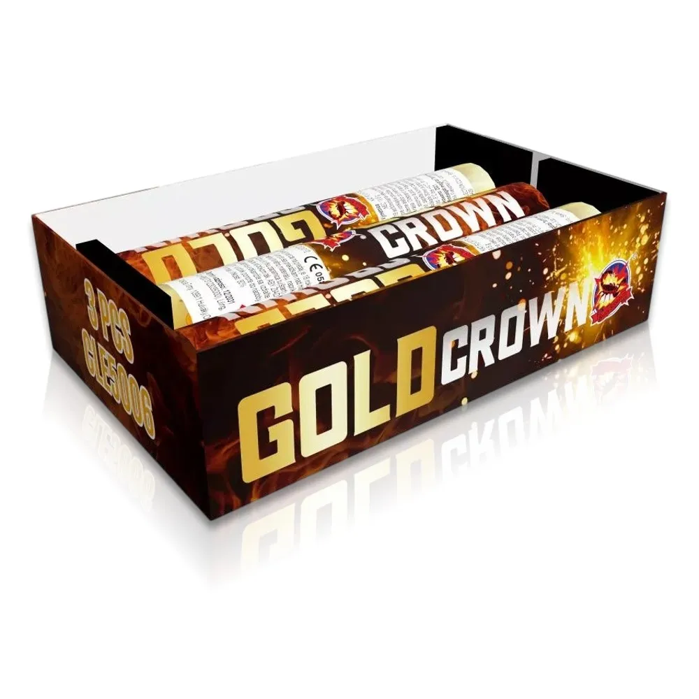 XL Gold Crown, 3Stk.