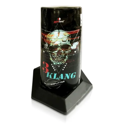 3Klang Bombenrohr Glitterflitter, 3Sch.