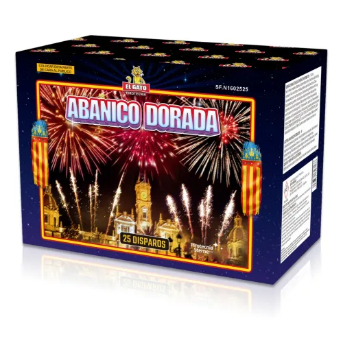 Abanico Dorada, 25Sch.