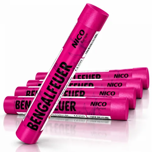 Bengalfeuer Pink 5Stk.