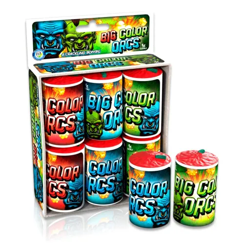 Big Color Orcs, 6Stk.