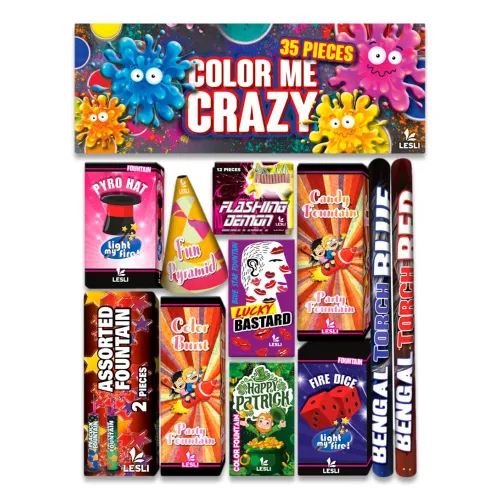 Color Me Crazy, 35tlg.