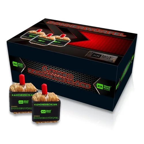 Donnerwürfel, 6Stk.