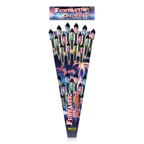 Funtastic Rockets, 15Stk.