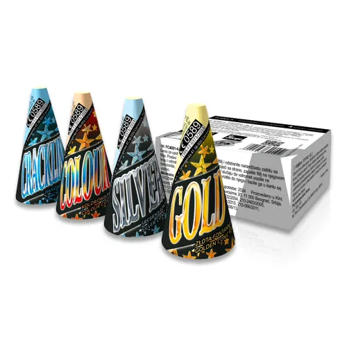 Konische Vulkane, 4Stk.