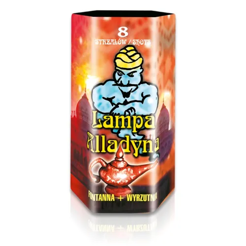 Lampa Alladyna, 8Sch.