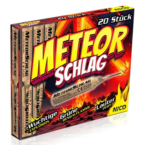 Meteorschlag 20 Stück