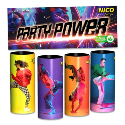 Party Power 4Stk.