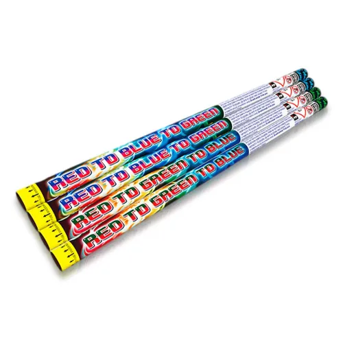 Red to Blue to Green, 4Stk.