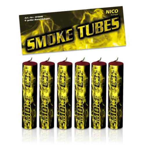 Smoke Tubes Gelb 6Stk.