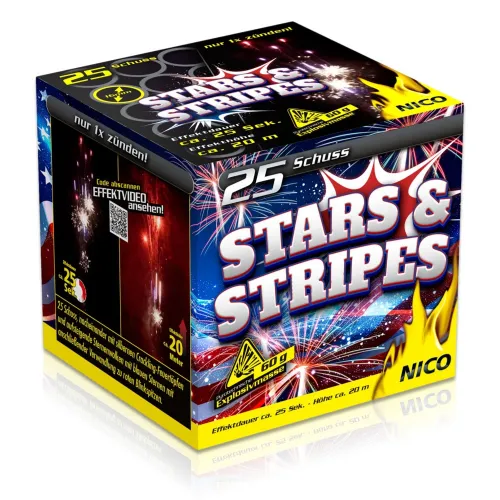 Stars & Stripes, 25Sch.