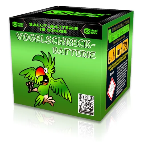 Vogelschreck-Batterie, 16Sch.